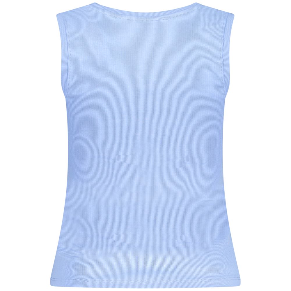 Tommy Hilfiger Blue Cotton Tank Top