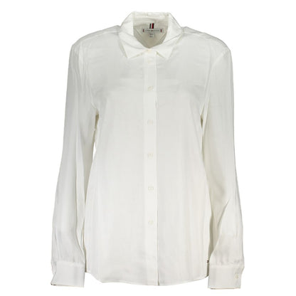 Tommy Hilfiger White Viscose Shirt