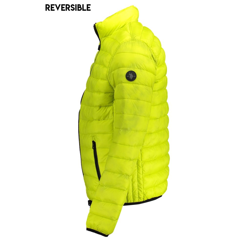 U.S. POLO ASSN. Yellow Nylon Jackets & Coat