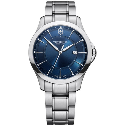 VICTORINOX WATCHES Mod. V241910 with stainless steel bracelet and blue dial