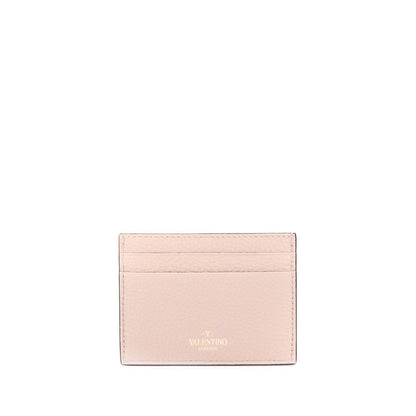 Valentino Garavani Rockstud leather card case