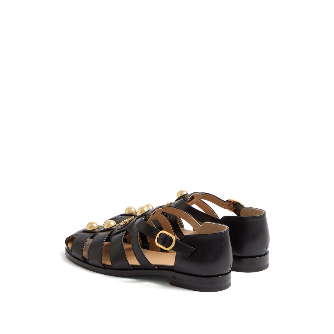 Valentino Garavani Vlogo Signature Fisherman Sandal In 20mm Calfskin