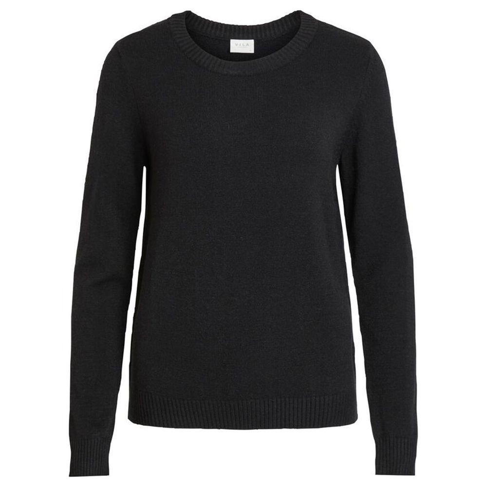 Vila Clothes Black Viscose Sweater VI-7867000009-IT38|XS