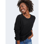 Vila Clothes Black Viscose Sweater VI-7867000009-IT38|XS