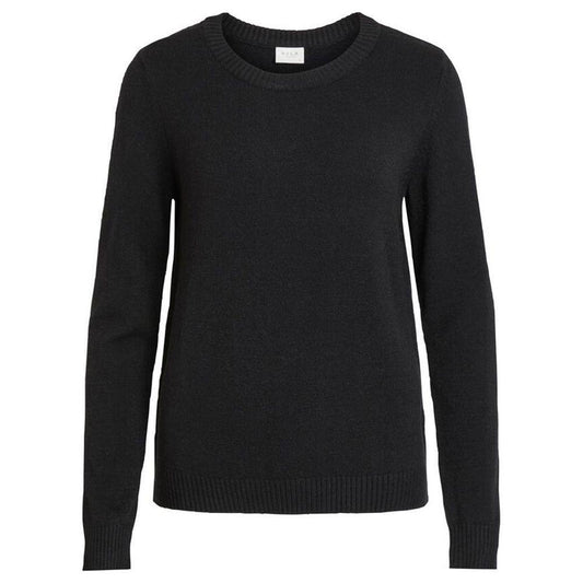 Vila Clothes Black Viscose Sweater VI-7867000009-IT38|XS