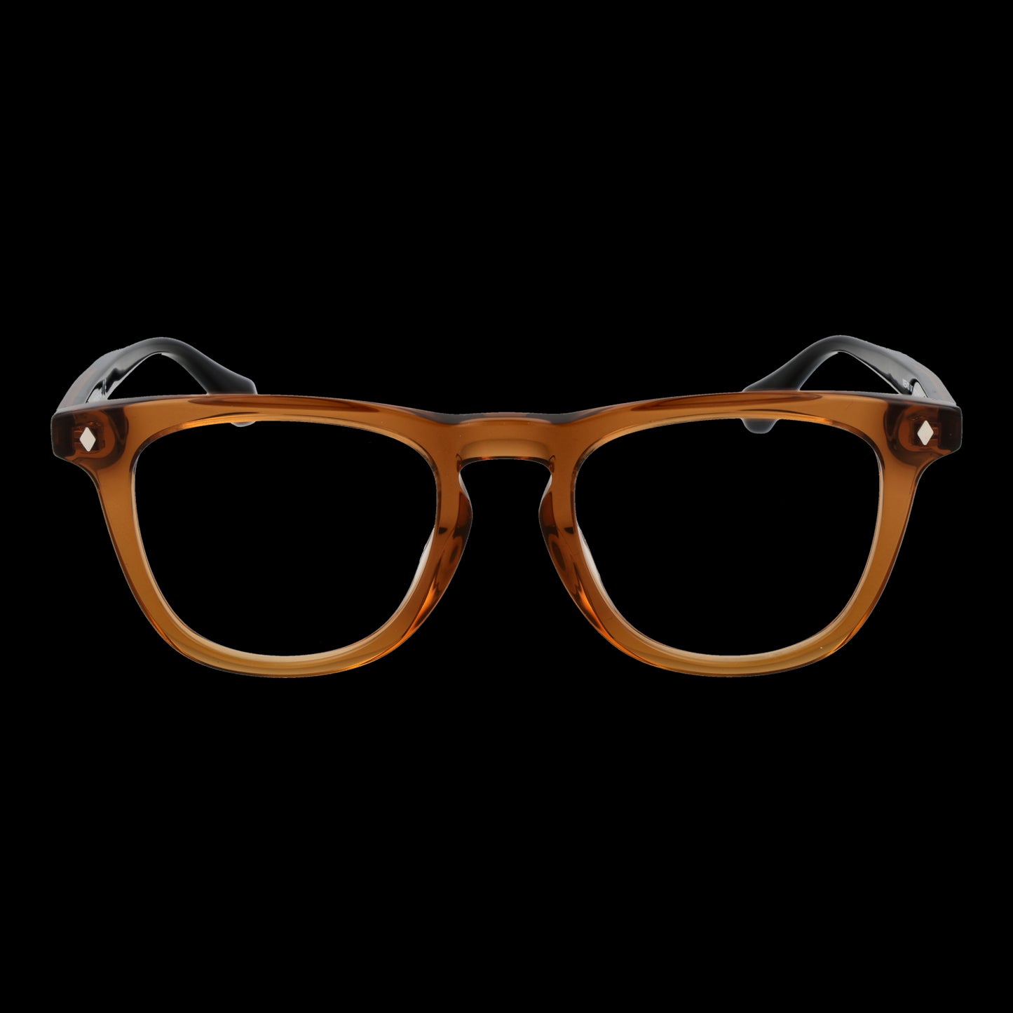 Gent's eyewear featuring WEB MOD. WE5400 49047 in brown frame on black background.