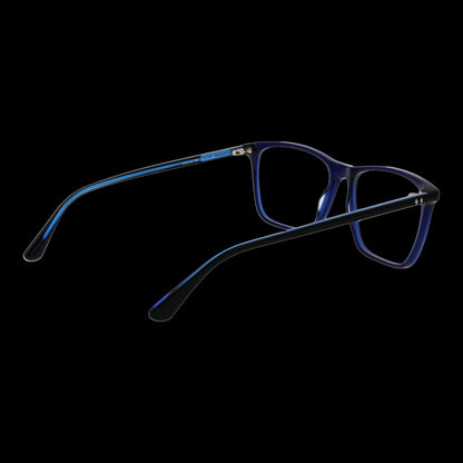 Gent's eyeglasses WEB MOD. WE5418 56092 with sleek blue frames on black background