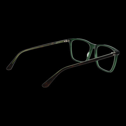 WEB MOD. WE5418 56098 green eyeglasses for gents viewed from side angle