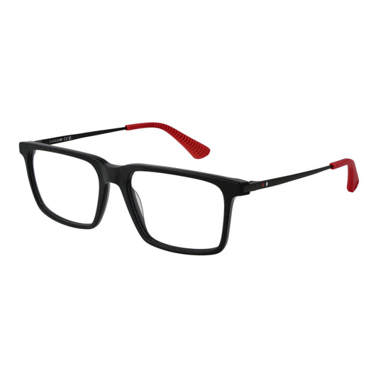 WEB MOD. WE5420 55002 gent glasses with red and black frame design