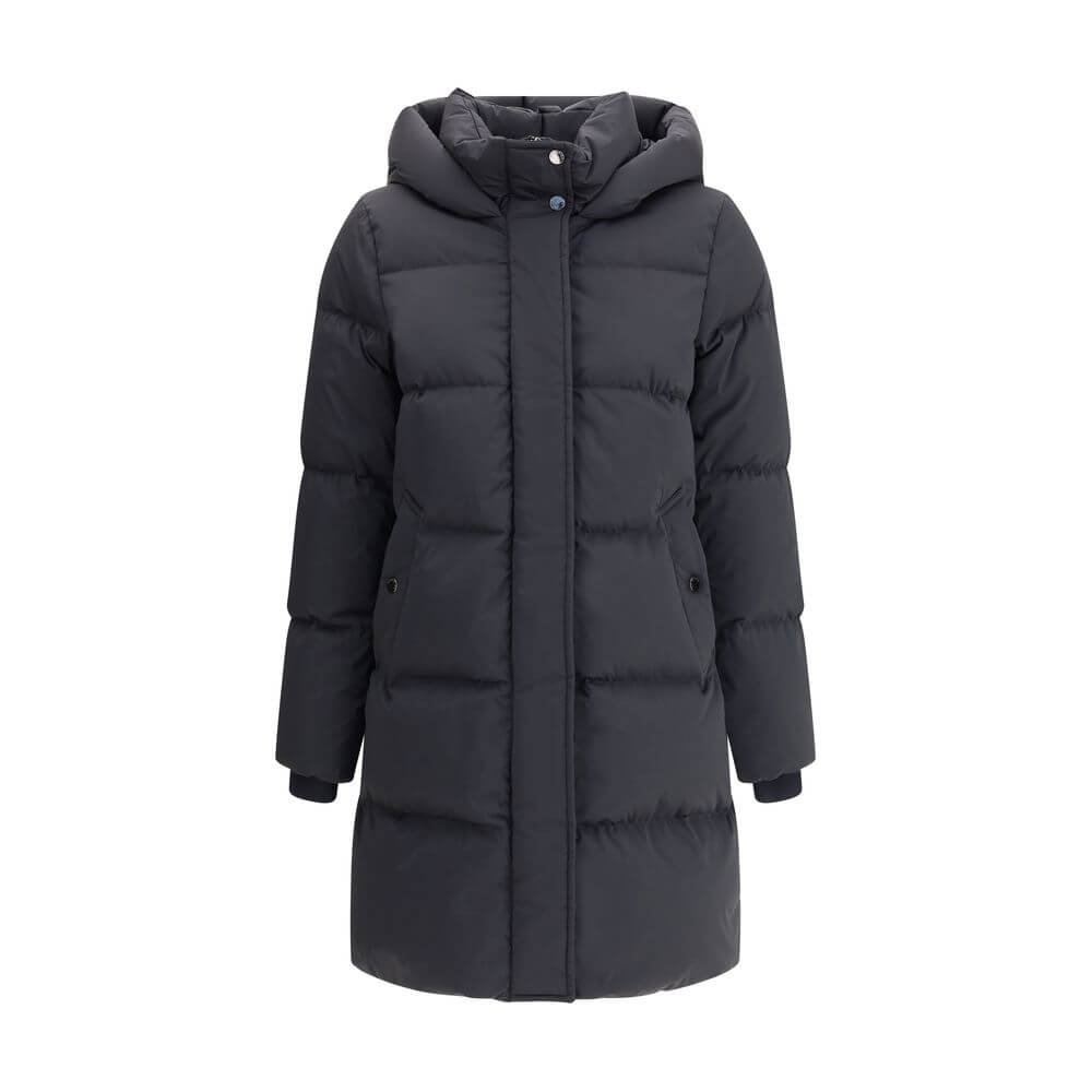 Woolrich Black Goose Down Coat