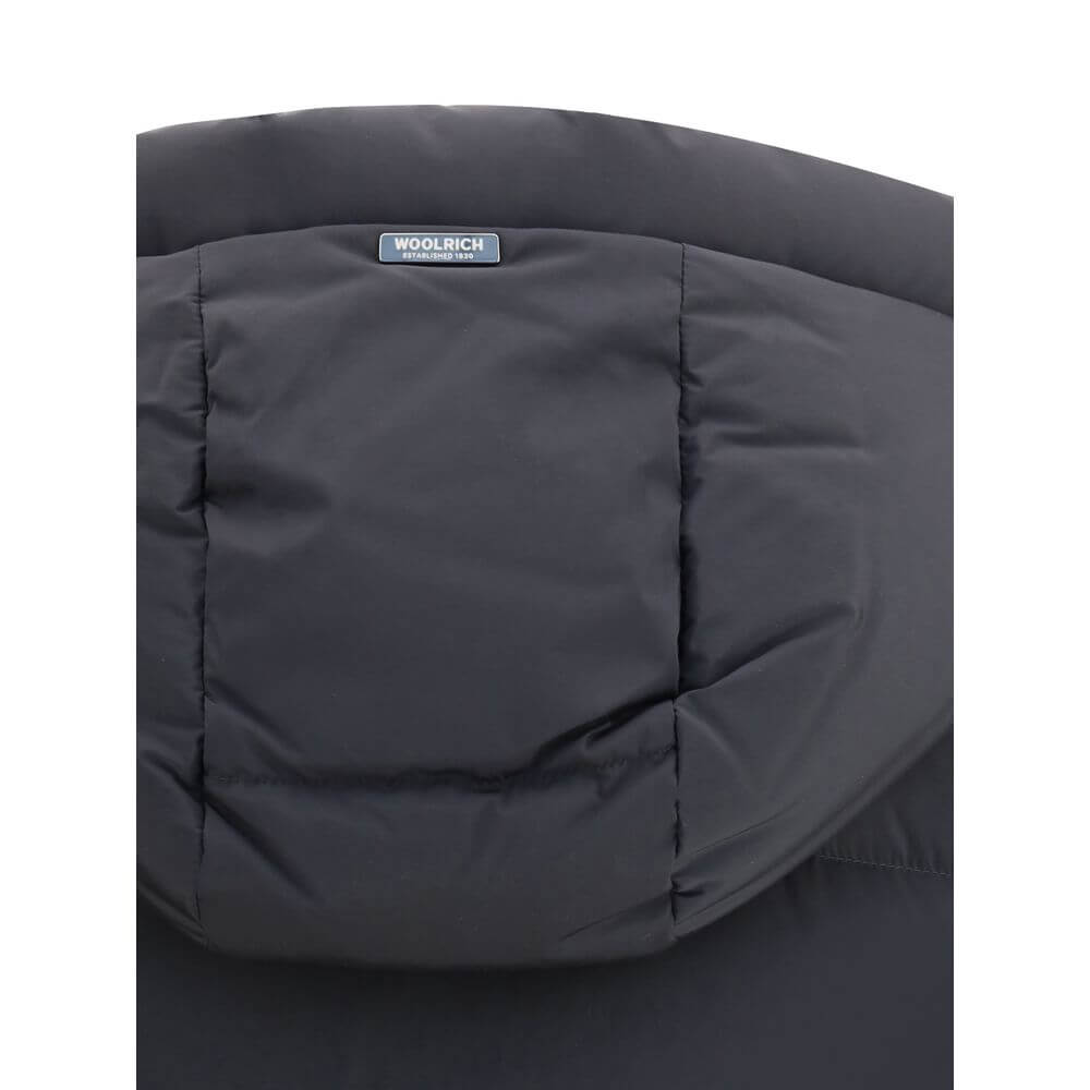 Woolrich Black Goose Down Coat