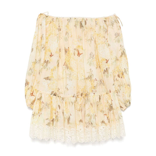 Zimmermann Cascadian Mini Dress Dresses