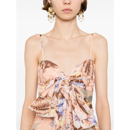 Zimmermann Coco mini dress with bow Dresses