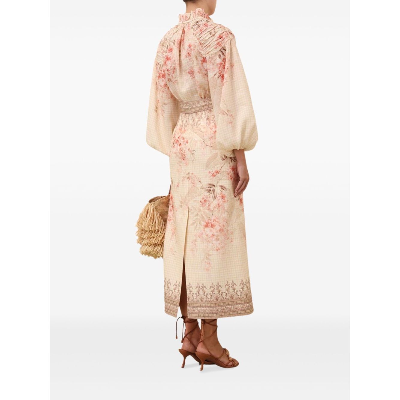 Zimmermann Illuminate Pencil Midi Skirt Skirts