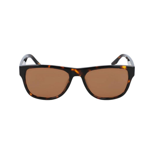 Converse brown acetate sunglasses CV500SALLS239 with UV filter, 57/18/145 mm, ideal for men, stylish tortoiseshell frame.