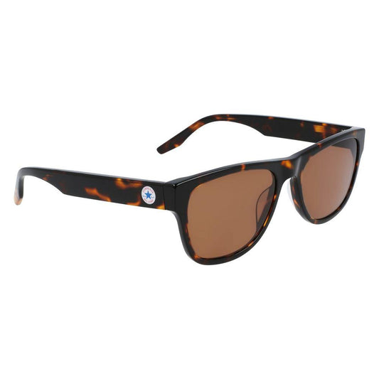 Converse brown acetate sunglasses with tortoiseshell design, UV filter 3, model CV500SALLS239, size 57/18/145 mm.