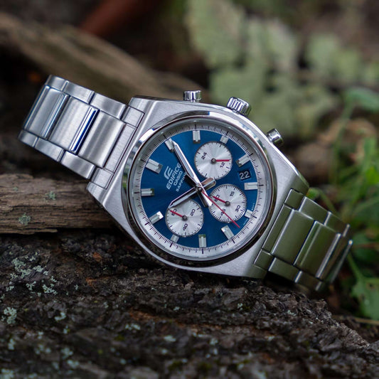 CASIO EDIFICE Mod. MOTORSPORT CHRONOGRAPH BLUE WATCHES CASIO EDIFICE Dark Slate Gray