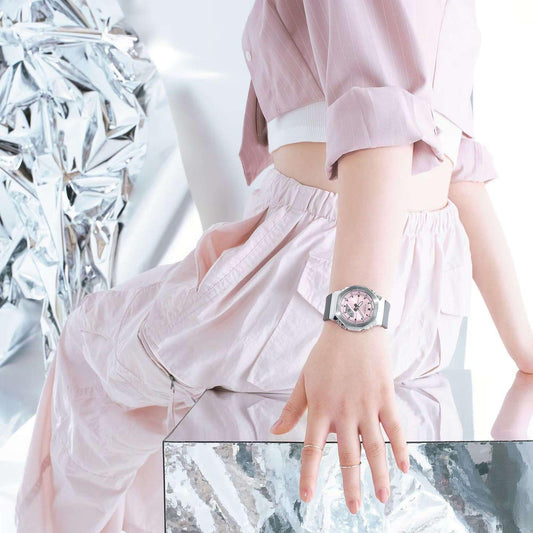 CASIO G-SHOCK Mod. MINI OAK G-STEEL PINK WATCHES CASIO G-SHOCK Light Gray