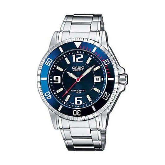 CASIO COLLECTION Mod. DIVER 200m NEOBRITE - BLUE WATCHES CASIO COLLECTION & VINTAGE Light Gray