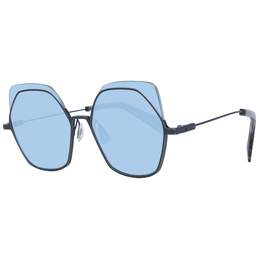 YOHJI YAMAMOTO MOD. YY7031 52902 SUNGLASSES & EYEWEAR YOHJI YAMAMOTO SUNGLASSES Light Steel Blue