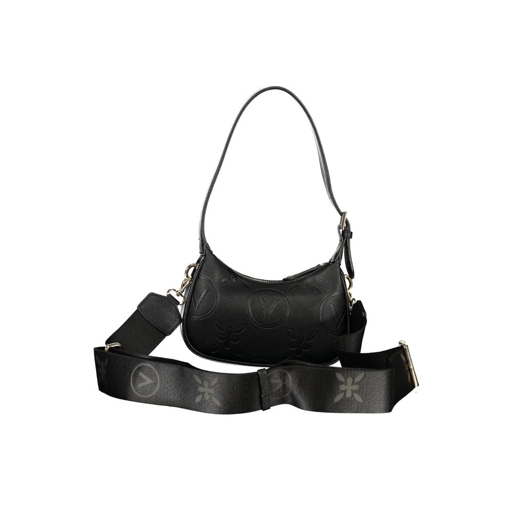 Front view with bag zipped and handles upright.