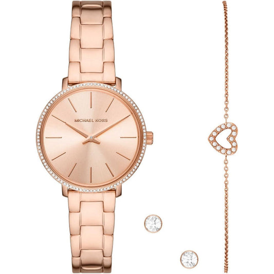 MICHAEL KORS Mod. PYPER Special Pack (watch-bracelet-earrings) WATCHES MICHAEL KORS Wheat